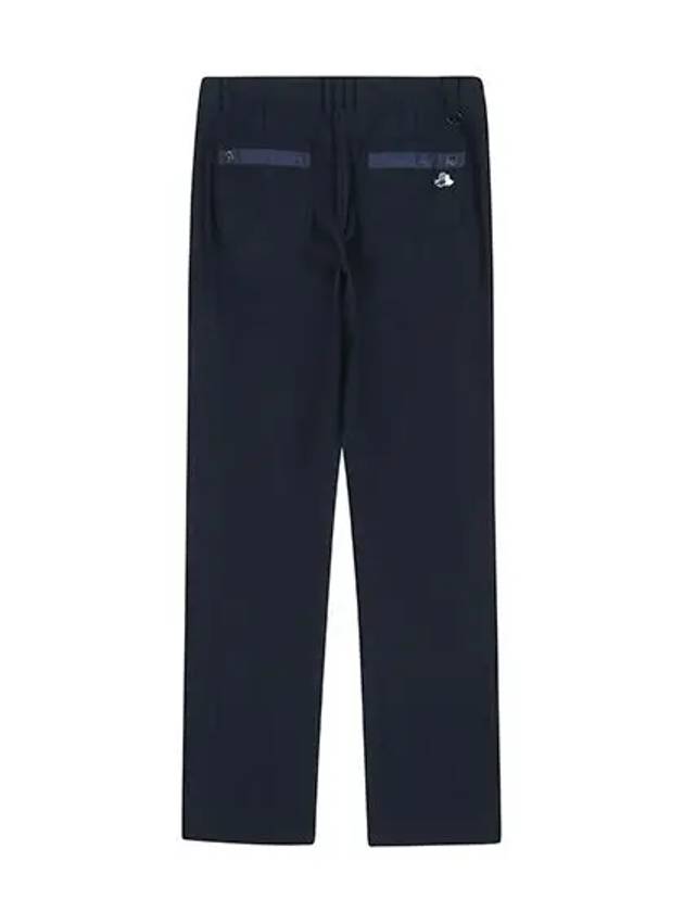 Women s double weave basic fit 10cm pants 5024LXWN NAVY - BLACK&WHITE - BALAAN 2