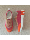 Bouncing Mesh Low Top Sneakers Rose - HERMES - BALAAN 2