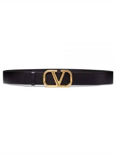 5Y0T0Q87 ECU 0NO 5Y2T0Q87 V Logo Signature Belt - VALENTINO - BALAAN 1