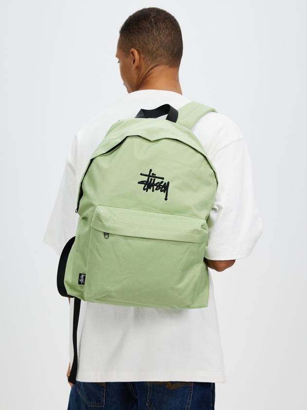 Graffiti Canvas Backpack Sage - STUSSY - BALAAN 3