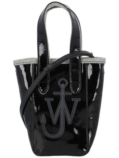 Anchor Patch Mini Belt Tote Bag Black - JW ANDERSON - BALAAN 2