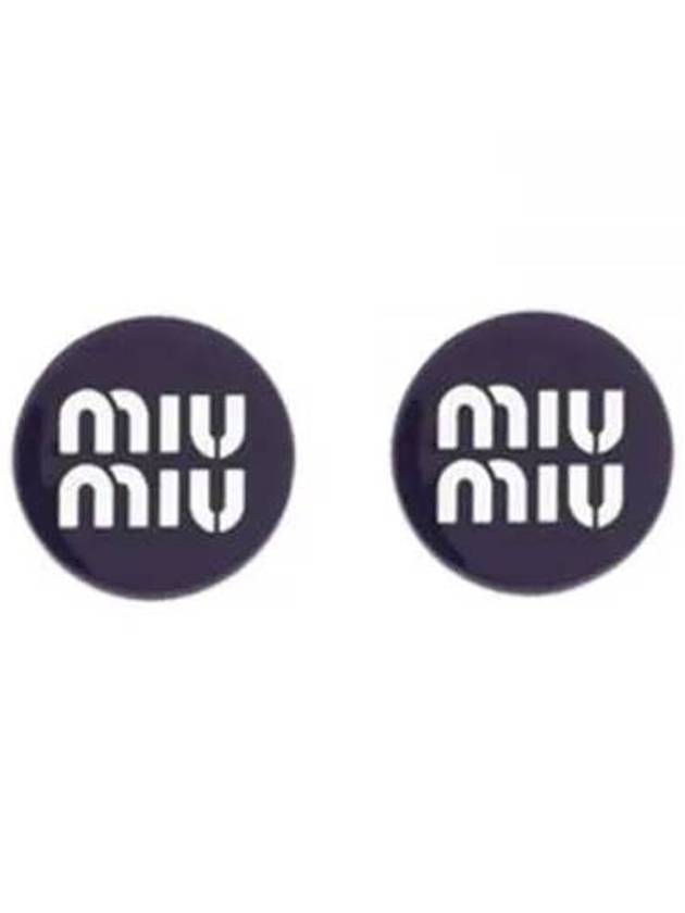 MIU MIU plexiglass earrings 5IO063 2F8O F087W - MIU MIU - BALAAN