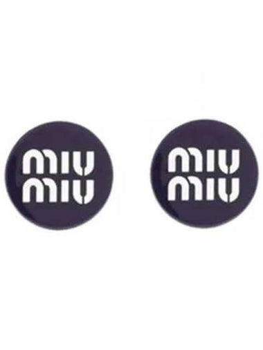 MIU MIU plexiglass earrings 5IO063 2F8O F087W - MIU MIU - BALAAN