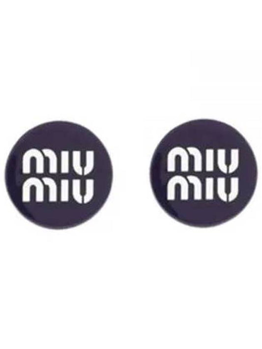 MIU MIU plexiglass earrings 5IO063 2F8O F087W - MIU MIU - BALAAN