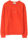 Reverse Logo Sweatshirt Red - ACNE STUDIOS - BALAAN 2