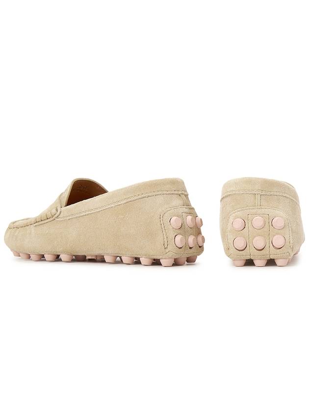 Gomino bubble suede driving shoes beige - TOD'S - BALAAN.