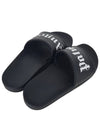 Logo Slippers Black - PALM ANGELS - BALAAN 4