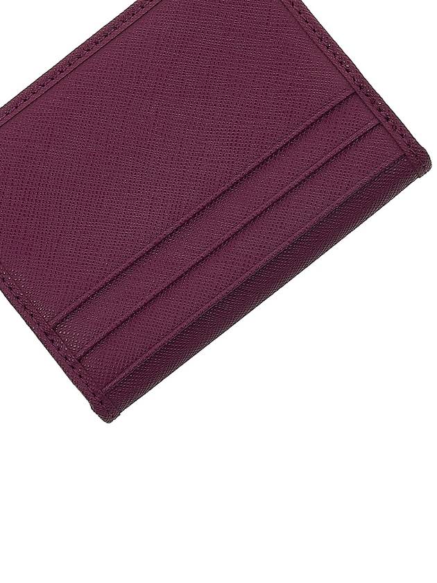 Saffiano Card Wallet Purple - VIVIENNE WESTWOOD - BALAAN 8