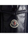 Merino Wool Padded Cardigan Black - MONCLER - BALAAN 7