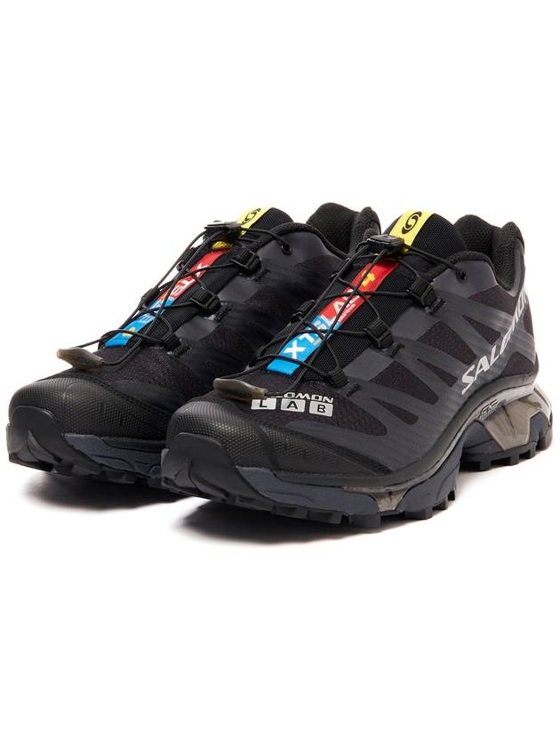 XT4 OG Low Top Sneakers Silver Black - SALOMON - BALAAN 5