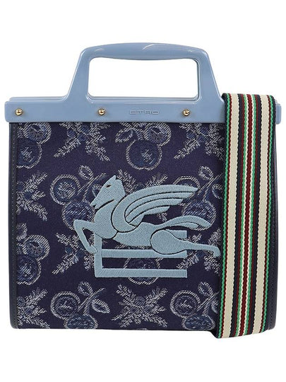 Shopping Love Trotter Tote Bag Blue - ETRO - BALAAN 2