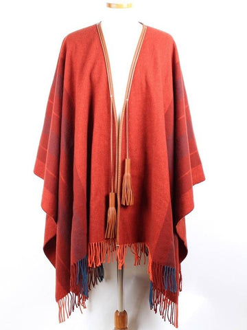 Rocaba Poncho Cape - HERMES - BALAAN 1