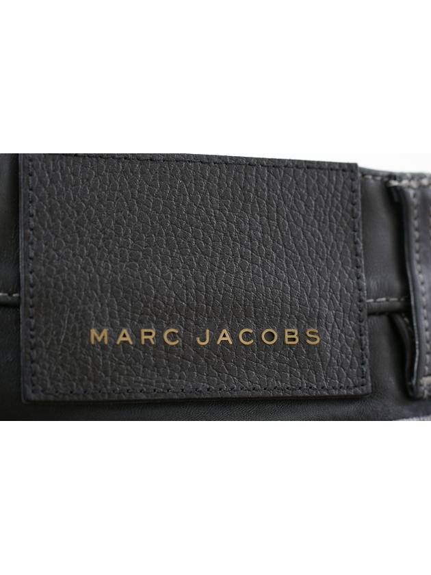 Leather docking slim fit gray denim - MARC JACOBS - BALAAN 8