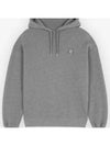 Bold Foxhead Patch Comfort Hoodie Grey - MAISON KITSUNE - BALAAN 2