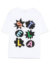 Kids Logo Print T Shirt TV8D71 Z0434 100 - STELLA MCCARTNEY - BALAAN 1