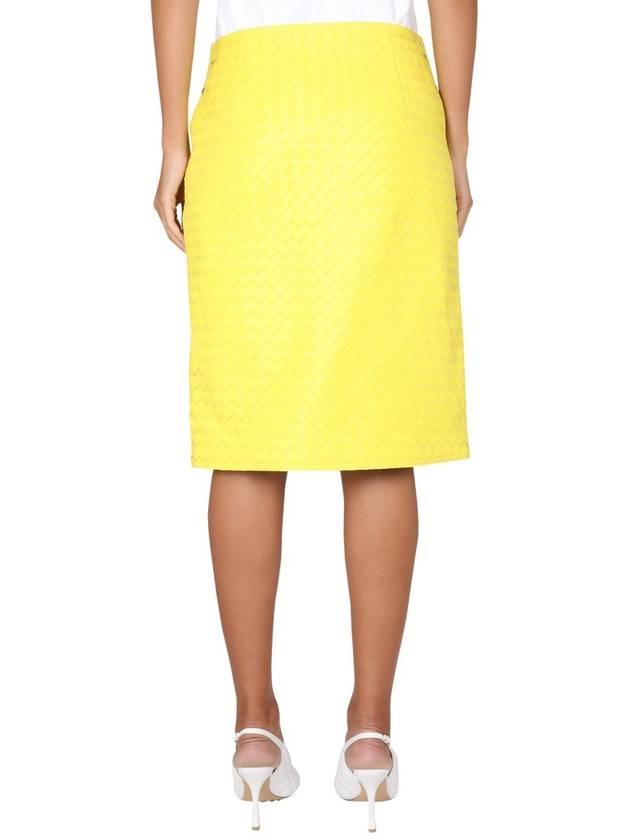 23 ss Skirt WITH Woven Pattern 729819V2JG07193 B0040201248 - BOTTEGA VENETA - BALAAN 5