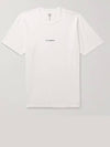 24/1 Jersey Garment Dyed Logo Short Sleeve T-Shirt White - CP COMPANY - BALAAN 2