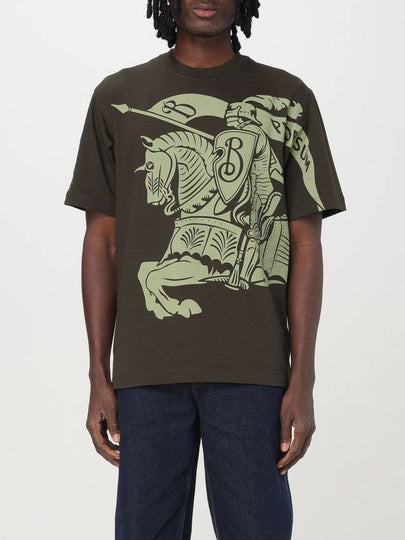 EKD Print Short Sleeve T-Shirt Olive - BURBERRY - BALAAN 2