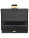 FF Baguette Flap Card Wallet Black - FENDI - BALAAN 5