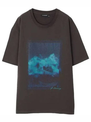 Walsh boxy print t shirt - J.LINDEBERG - BALAAN 1