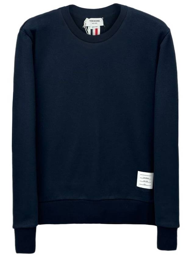 Center Back Stripe Crewneck Sweatshirt Navy - THOM BROWNE - BALAAN 3