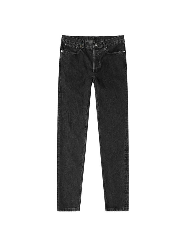 Men's Petty Standard Classic Pocket Cotton Denim Jeans Dark Grey - A.P.C. - BALAAN 1