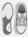 oblique CD logo B57 low top sneakers gray white 3SN318ZXU 860 - DIOR - BALAAN 10