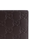 Microssima Signature Half Wallet Dark Brown - GUCCI - BALAAN 5