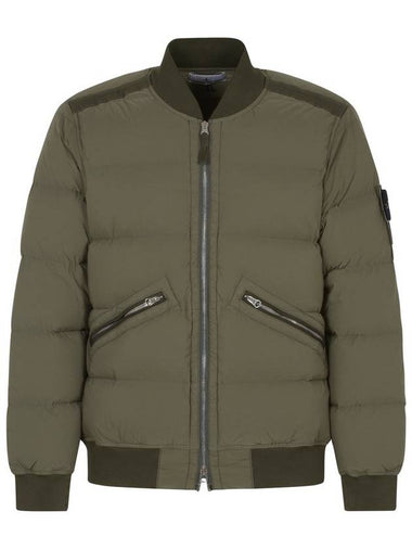 Wappen Logo Bomber Padding Jacket Green - STONE ISLAND - BALAAN 1