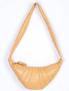 Croissant Small Nappa Leather Cross Bag Beige - LEMAIRE - BALAAN 5