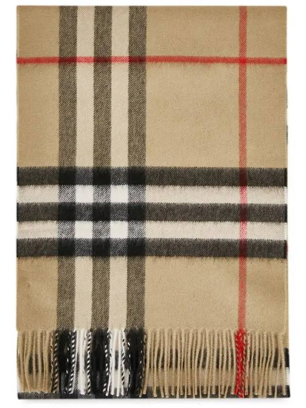 Vintage Check Cashmere Muffler Beige - BURBERRY - BALAAN 2