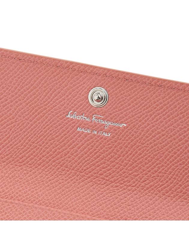 Vara Bow Card Wallet Coral - SALVATORE FERRAGAMO - BALAAN 10