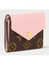 Zoe Monogram Flap Half Wallet Rose Ballerine - LOUIS VUITTON - BALAAN 3