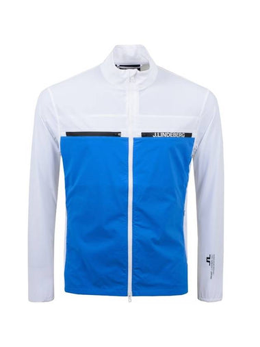 Men's Dean Performance Stretch Jacket Blue - J.LINDEBERG - BALAAN 1