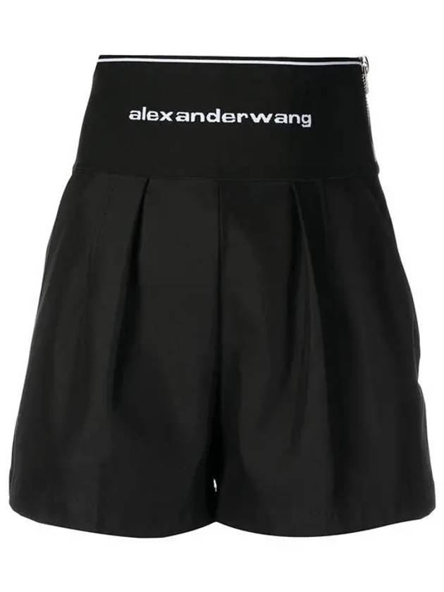 Safari Shorts in Cotton Tailoring Black - ALEXANDER WANG - 2