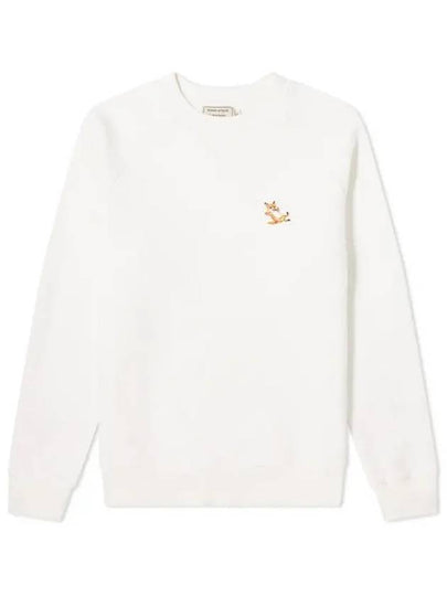 Chillax Fox Patch Classic Sweatshirt Ecru - MAISON KITSUNE - BALAAN 2