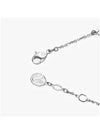 Meteora Rhodium Plated Bracelet White Silver - SWAROVSKI - BALAAN 5