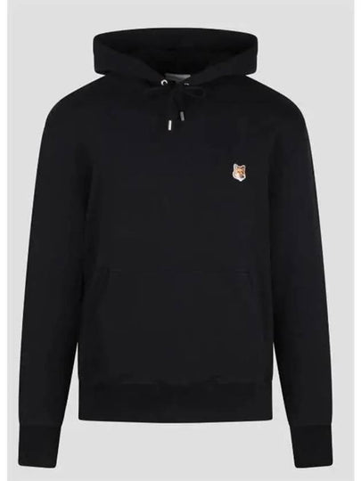 Fox Head Patch Regular Hoodie Black - MAISON KITSUNE - BALAAN 2