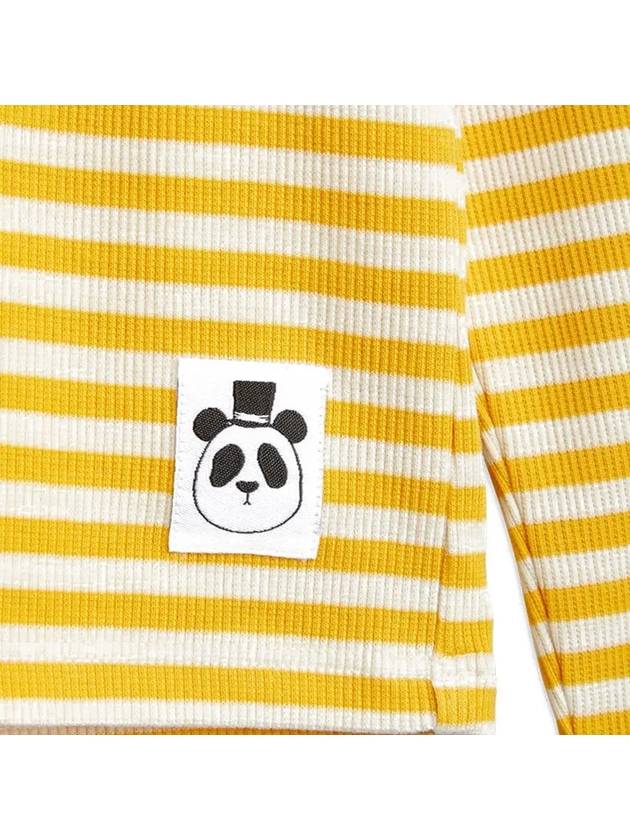 Kids Striped T Shirt Yellow 2212015 123 - MINI RODINI - BALAAN 4