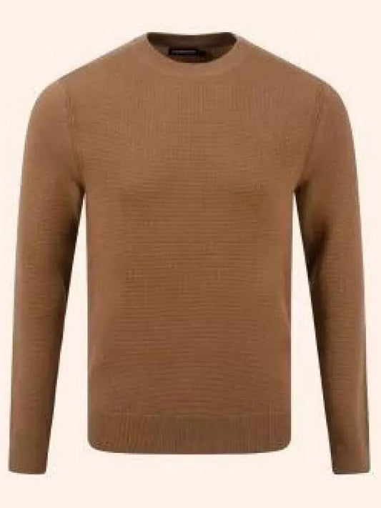 Men's Archer Structure Knit Top Chipmunk - J.LINDEBERG - BALAAN 2