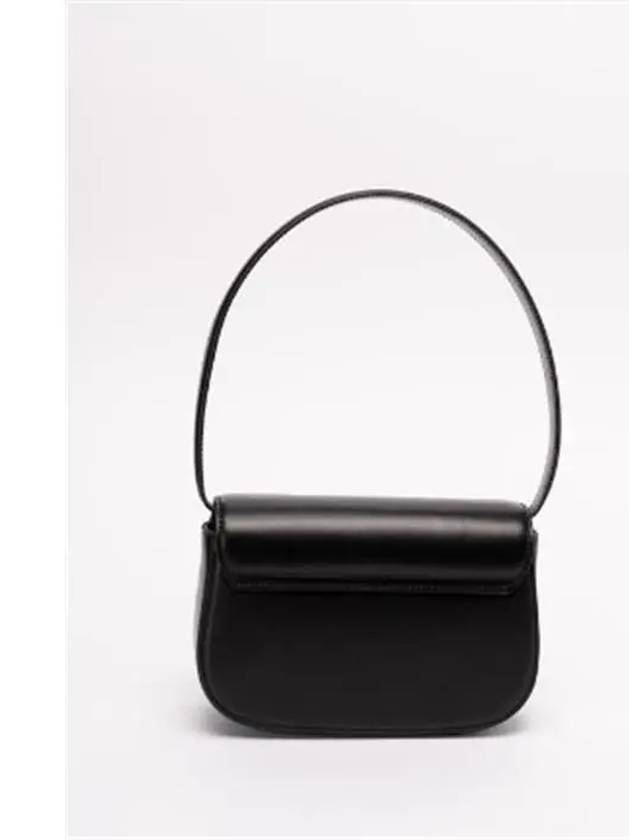 1DR Nappa Leather Shoulder Bag Black - DIESEL - BALAAN 6