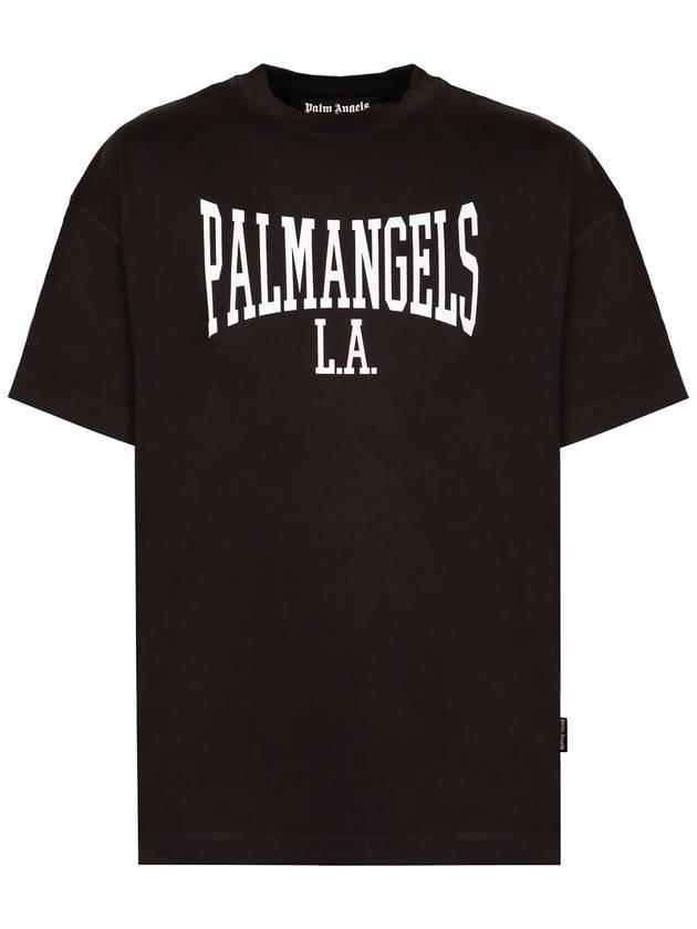 PALM ANGELS COLLEGE CLASSIC TEE - PALM ANGELS - BALAAN 1