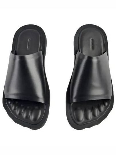 Leather Slippers Black - BALENCIAGA - BALAAN 2