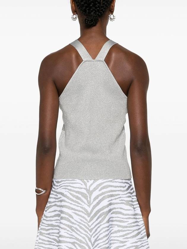 Metallic Knit Cutout Tank Top MS460W2AFB_040 - MICHAEL KORS - BALAAN 8