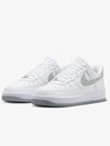 Air Force 1 07 Low Top Sneakers White Light Smoke Grey - NIKE - BALAAN 6