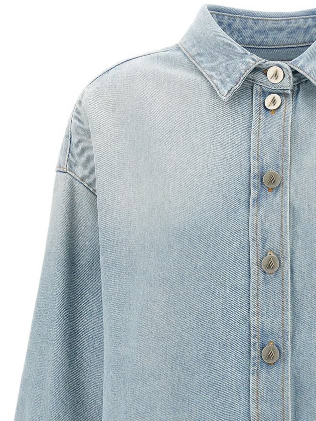 The Attico Denim Coat - THE ATTICO - BALAAN 3