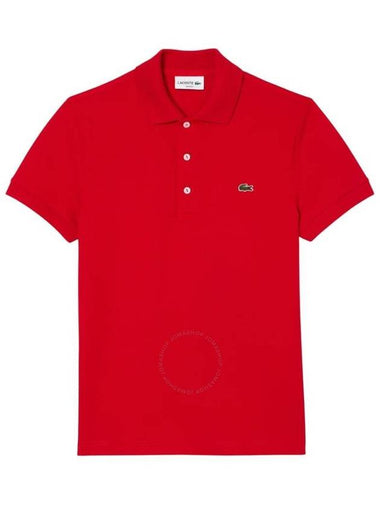 Lacoste Stretch Pique Short Sleeve Slim Fit Polo Shirt Brand Size 3 Small - LACOSTE - BALAAN 1