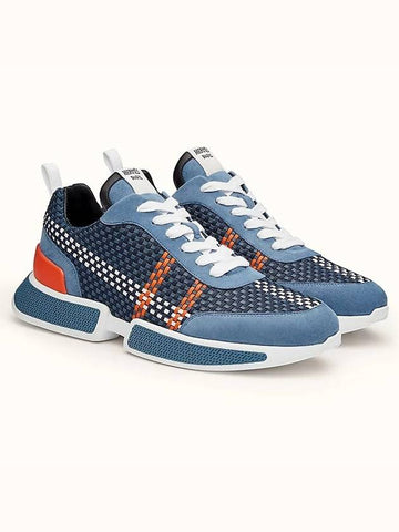 DRIFT Men's Sneakers Blue - HERMES - BALAAN 1