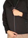 Mix Media Zip Up Hoodie Black - PAUL SMITH - BALAAN 4