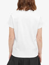 White Women s Short Sleeve 8C00006 809CR 001 - MONCLER - BALAAN 4